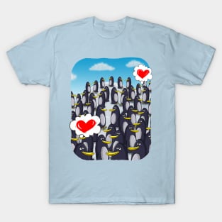 Penguin Love # 1. T-Shirt